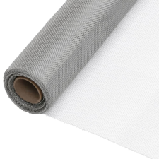 vidaXL ezüstszínű rozsdamentes acélháló 80 x 500 cm kerti bútor