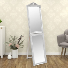 vidaXL ezüstszínű szabadon álló tükör 45x180 cm bútor
