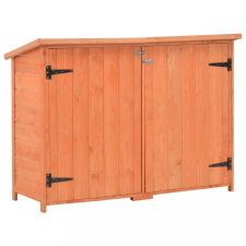 vidaXL fa kerti fészer 120 x 50 x 91 cm kerti tárolás