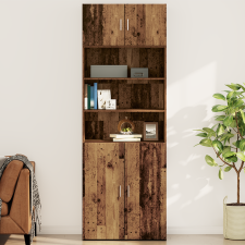 vidaXL Fali Szekrény Régi fa 80 x 42.5 x 40 cm Faanyag bútor