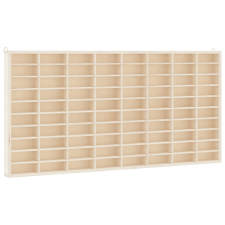 vidaXL fali vitrin 80 rekesszel 80x4,5x40,5 cm (4017377) bútor