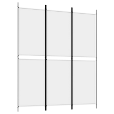 vidaXL fehér 3 paneles szövetparaván 150x180 cm (350210) bútor