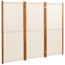 vidaXL fehér 3 paneles térelválasztó 210 x 180 cm (319183) bútor