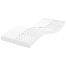 vidaXL fehér 7-zónás 20 ILD keménységű habmatrac 90 x 190 cm (356350) ágy és ágykellék