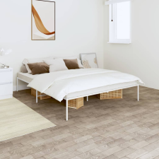 vidaXL fehér acél ágykeret 196 x 146 x 31 cm ágy és ágykellék