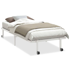 vidaXL fehér acél ágykeret matrac nélkül összecsukható 90x190 cm (4103966) ágy és ágykellék