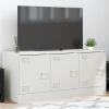 vidaXL fehér acél TV-szekrény 99 x 39 x 44 cm