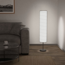 vidaXL fehér állólámpa állvánnyal 121 cm E27 világítás
