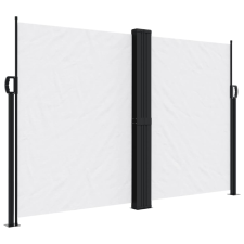 vidaXL fehér behúzható oldalsó napellenző 160 x 1200 cm kerti bútor