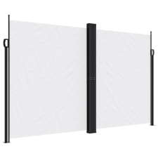 vidaXL fehér behúzható oldalsó napellenző 200 x 1000 cm kerti bútor