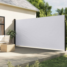 vidaXL fehér behúzható oldalsó napellenző 220 x 600 cm kerti bútor