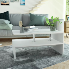 vidaXL fehér faforgácslap dohányzóasztal 90 x 59 42 cm bútor