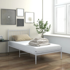 vidaXL fehér fém ágykeret 100 x 200 cm ágy és ágykellék