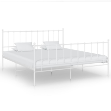 vidaXL fehér fém ágykeret 200 x 200 cm ágy és ágykellék