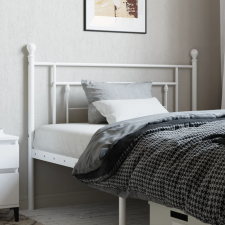 vidaXL fehér fém fejtámla 107 cm ágy és ágykellék