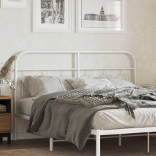 vidaXL fehér fém fejtámla 137 cm ágy és ágykellék