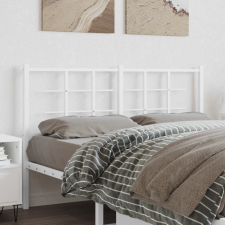vidaXL fehér fém fejtámla 140 cm ágy és ágykellék