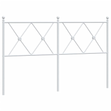 vidaXL fehér fém fejtámla 140 cm (376584) ágy és ágykellék