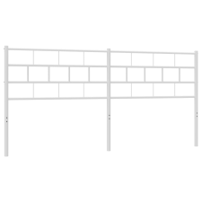 vidaXL fehér fém fejtámla 160 cm (355743) ágy és ágykellék