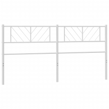 vidaXL fehér fém fejtámla 160 cm (372263) ágy és ágykellék