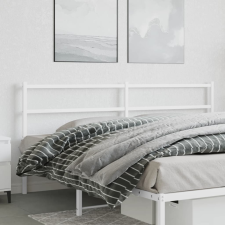 vidaXL fehér fém fejtámla 180 cm ágy és ágykellék