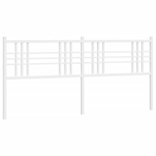 vidaXL fehér fém fejtámla 200 cm (376411) ágy és ágykellék