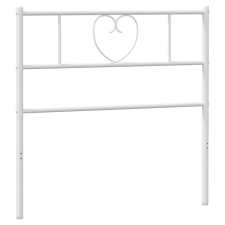 vidaXL fehér fém fejtámla 80 cm (355539) ágy és ágykellék
