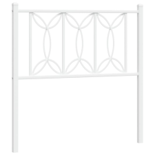 vidaXL fehér fém fejtámla 90 cm ágy és ágykellék