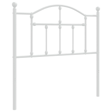 vidaXL fehér fém fejtámla 90 cm (353516) ágy és ágykellék