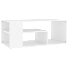 vidaXL fehér forgácslap dohányzóasztal 100 x 50 x 40 cm (806921) bútor