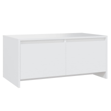 vidaXL fehér forgácslap dohányzóasztal 90 x 50 x 41,5 cm (809818) bútor