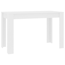 vidaXL fehér forgácslap étkezőasztal 120 x 60 x 76 cm (800432) bútor