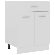 vidaXL fehér forgácslap fiókos alsószekrény 60 x 46 x 81,5 cm (801228) bútor