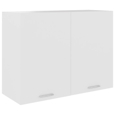 vidaXL fehér forgácslap függő szekrény 80 x 31 x 60 cm (801276) bútor