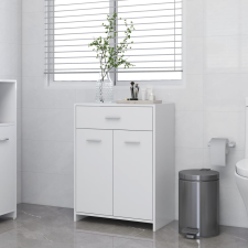 vidaXL fehér forgácslap fürdőszobaszekrény 60 x 33 x 80 cm fürdőszoba bútor