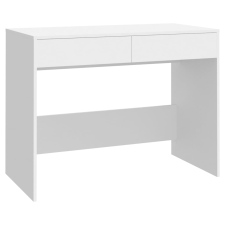 vidaXL fehér forgácslap íróasztal 101 x 50 x 76,5 cm (809557) bútor