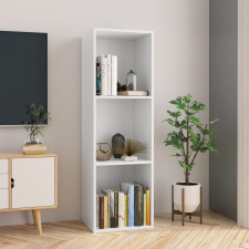 vidaXL fehér forgácslap könyv-/TV-szekrény 36 x 30 x 114 cm bútor