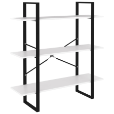 vidaXL fehér forgácslap könyvszekrény 100 x 30 x 105 cm (806547) bútor