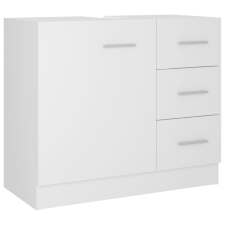 vidaXL fehér forgácslap mosdószekrény 60 x 30 x 54 cm (804184) fürdőszoba bútor