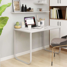 vidaXL fehér forgácslap számítógépasztal 110 x 60 x 73 cm íróasztal