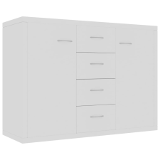 vidaXL fehér forgácslap tálalószekrény 88 x 30 x 65 cm  (800684) bútor