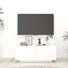 vidaXL fehér forgácslap TV-szekrény 100 x 35 x 40 cm bútor