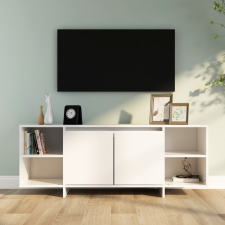 vidaXL fehér forgácslap TV-szekrény 130 x 35 x 50 cm bútor
