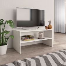 vidaXL fehér forgácslap TV-szekrény 80 x 40 x 40 cm bútor