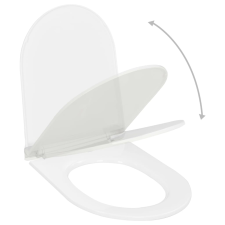 vidaXL fehér gyorsan szerelhető WC-ülőke lassan csukódó fedéllel egyéb hálózati eszköz
