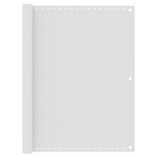 vidaXL Fehér HDPE erkélyparaván 120 x 600 cm kerti bútor