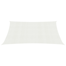 vidaXL fehér HDPE napvitorla 160 g/m² 5 x 6 m (311246) kerti bútor