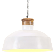 vidaXL Fehér ipari függőlámpa 58 cm E27 világítás