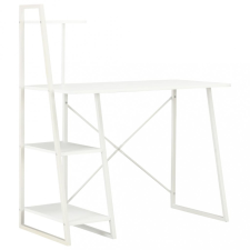 vidaXL fehér íróasztal polcrendszerrel 102 x 50 x 117 cm íróasztal