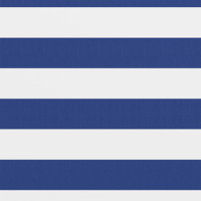 vidaXL fehér-kék oxford-szövet erkélyparaván 90 x 400 cm (134917) kerti bútor